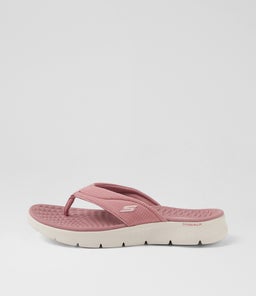GO WALK FLEX SANDAL IMPRESS SK MAUVE TEXTILE