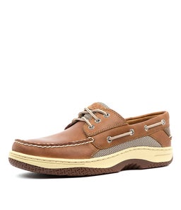 BILLFISH 3 EYE DARK TAN LEATHER