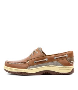 BILLFISH 3 EYE DARK TAN LEATHER