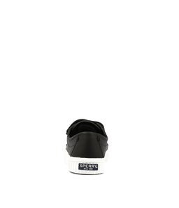 CREST CREEPER VELCRO BLACK LEATHER