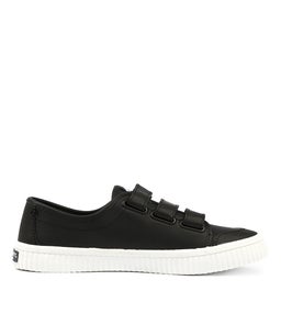 CREST CREEPER VELCRO BLACK LEATHER