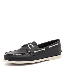 A/O 2 EYE NAVY LEATHER