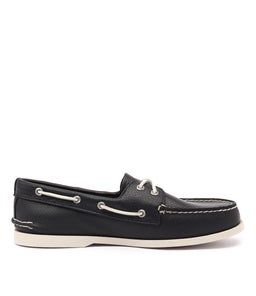 A/O 2 EYE NAVY LEATHER