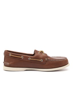 A/O 2 EYE TAN LEATHER