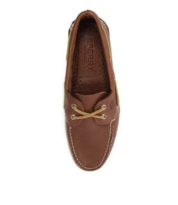 A/O 2 EYE TAN LEATHER