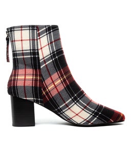 FLORENCE BOOT TARTAN FABRIC