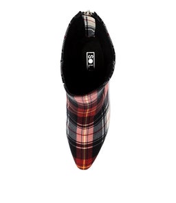 FLORENCE BOOT TARTAN FABRIC