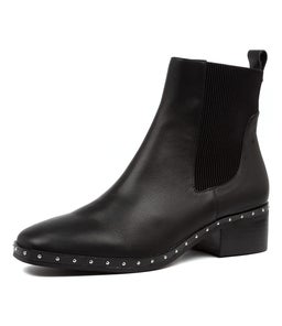 JERRY BOOT SS BLACK LEATHER
