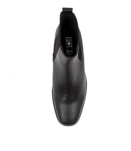JERRY BOOT SS BLACK LEATHER