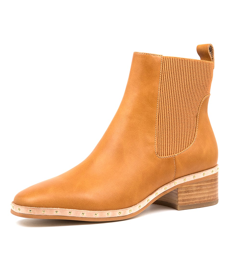 Jerry Boot Tan Leather by Sol Sana Shop Online at Styletread NZ