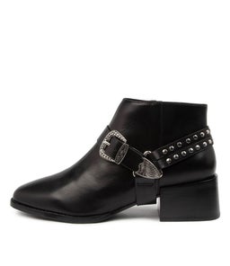 COLE BOOT SS BLACK LEATHER