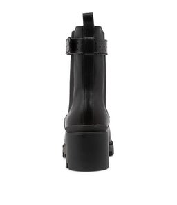 DINA BOOT SS BLACK LEATHER
