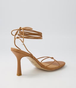 HONEY HEEL SS TAN LEATHER