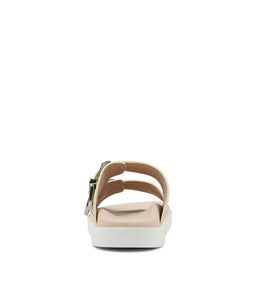 EASTWOOD STUD FOOTBED SS OFF WHITE LEATHER