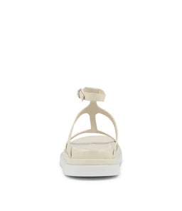 STEFANI FOOTBED SS OFF WHITE LEATHER