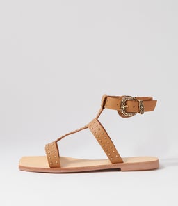 ROMA SANDAL SS TAN LEATHER