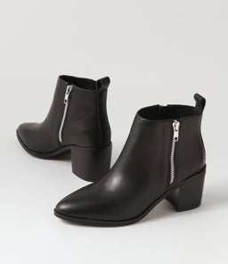 LUCA BOOT SS BLACK LEATHER