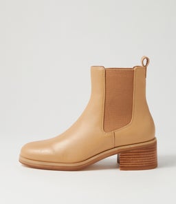 NELLIE BOOT SS TAN LEATHER