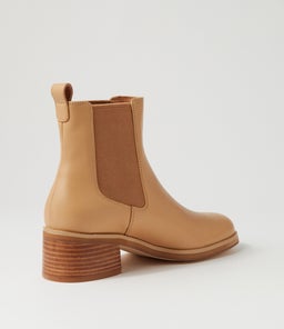 NELLIE BOOT SS TAN LEATHER