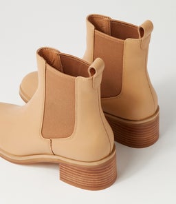 NELLIE BOOT SS TAN LEATHER