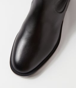 HUNTLEY TALL SS BLACK LEATHER