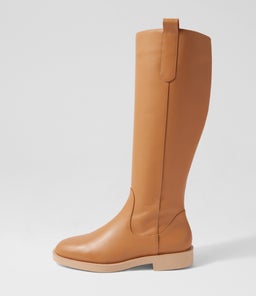 HUNTLEY TALL SS TAN LEATHER