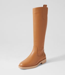 HUNTLEY TALL SS TAN LEATHER