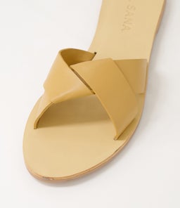 STERLING SLIDE SS TAN LEATHER