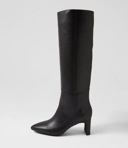 SINNA SS BLACK LEATHER