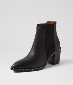 GEORGIE SS BLACK LEATHER