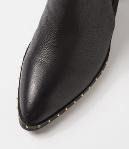 GEORGIE SS BLACK LEATHER