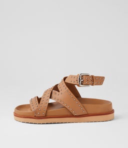 VAPETTO FOOTBED SS TAN LEATHER
