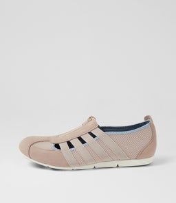 SCOTTIE LT TAUPE LT BLUE MESH