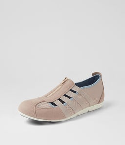 SCOTTIE LT TAUPE LT BLUE MESH