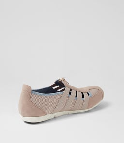 SCOTTIE LT TAUPE LT BLUE MESH