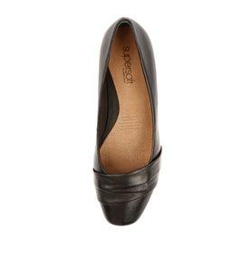RENZO BLACK LEATHER