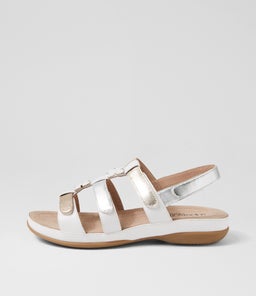 SITARA WHITE MULTI LEATHER