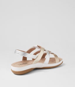 SITARA WHITE MULTI LEATHER
