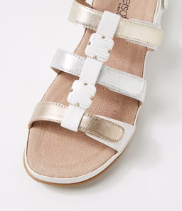 SITARA WHITE MULTI LEATHER