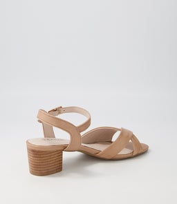 CLEANTHA2 SU DK NUDE LEATHER