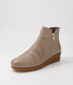 MAXIE SU TAUPE LEATHER