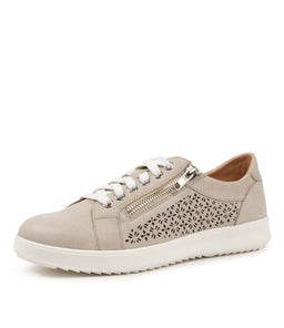 ZARINA SU MIST WHITE SOLE LEATHER