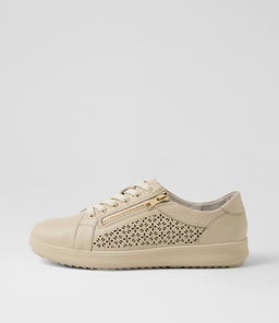 ZARINA SU ALMOND ALMOND SOLE LEATHER