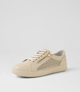 ZARINA SU ALMOND ALMOND SOLE LEATHER