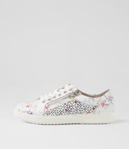 ZARINA SU WHITE ORCHID LEATHER