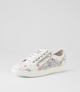 ZARINA SU WHITE ORCHID LEATHER