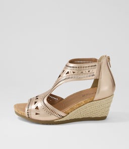 ALAIN SU PALE ROSE GOLD LEATHER