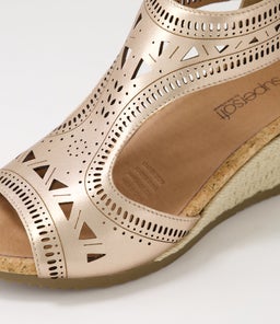 ALAIN SU PALE ROSE GOLD LEATHER
