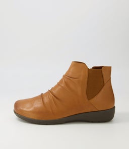 PANKA SU NEW TAN LEATHER ELASTIC