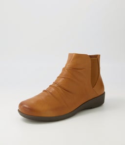 PANKA SU NEW TAN LEATHER ELASTIC